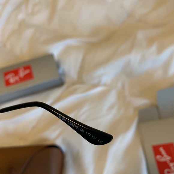NWT black Raybans - Picture 3 of 3
